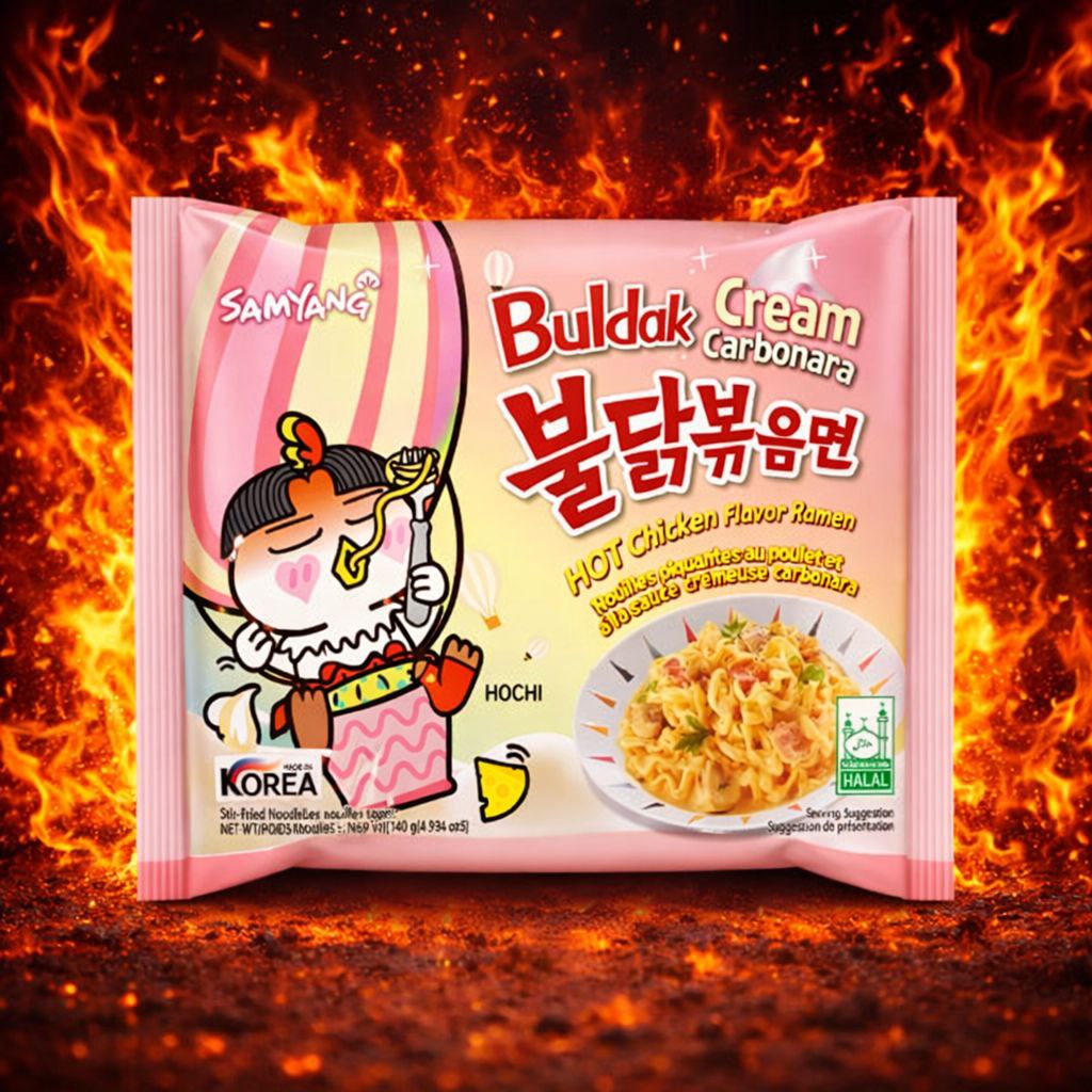 Локшина рамен Buldak Carbo Cream Samyang